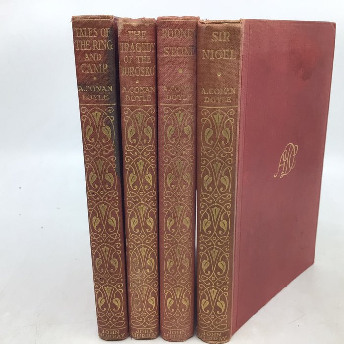 Arthur Conan Doyle - Thin paper editions: Tales of the Ring; Sir Nigel; Tragedy of Korosko; Rodney Stone - 1924