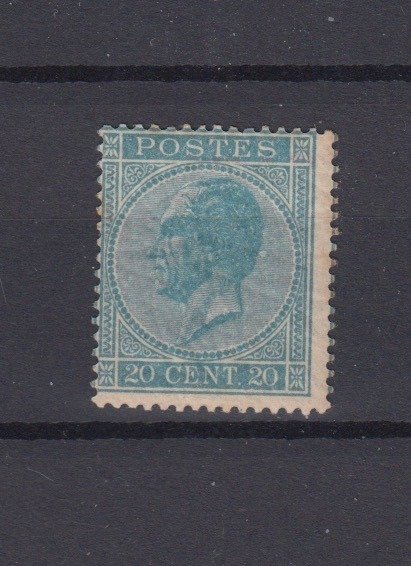 Belgio 1867 - Leopoldo I - OBP : 18A