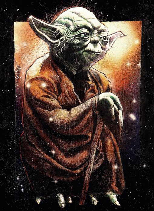 Oscar Garcia Calibos - Yoda [Star Wars] - Fine Art Giclée