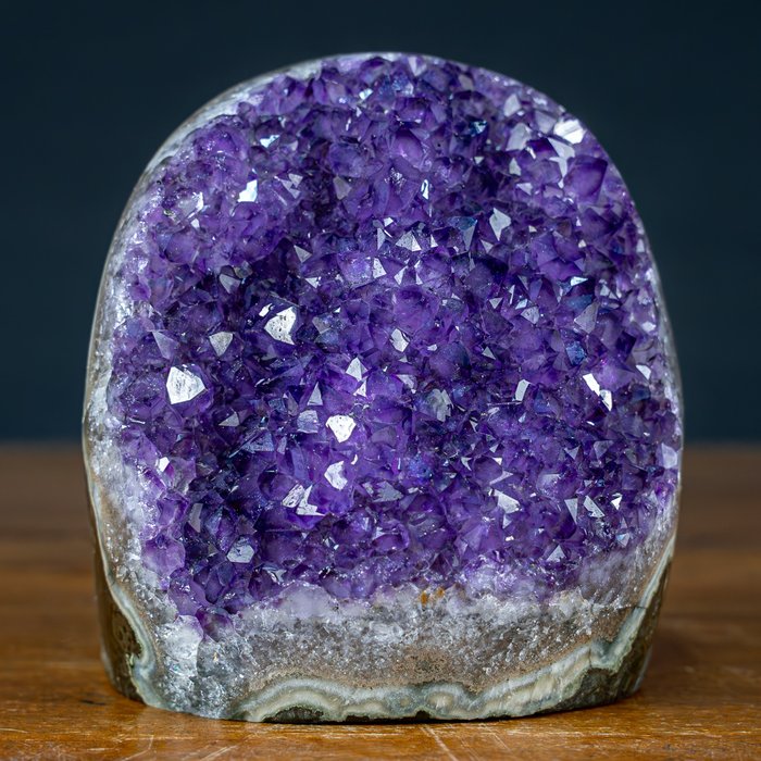 天然優質紫水晶 烏拉圭德魯茲人- 1159.39 g