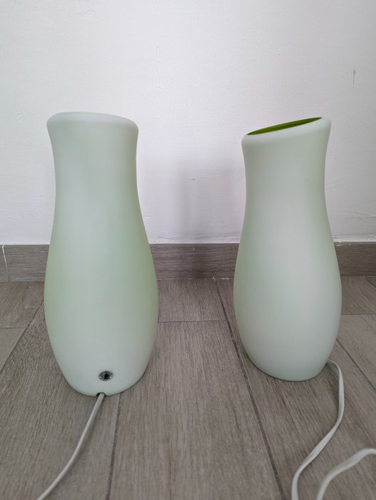 Ikea - Kristian Andréason, Kirstin Leibel - Schreibtischlampe (2) - Mylonit - Glas