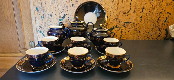 Lomonosov Imperial Porcelain Factory - Kaffeservis (16) - Porslin