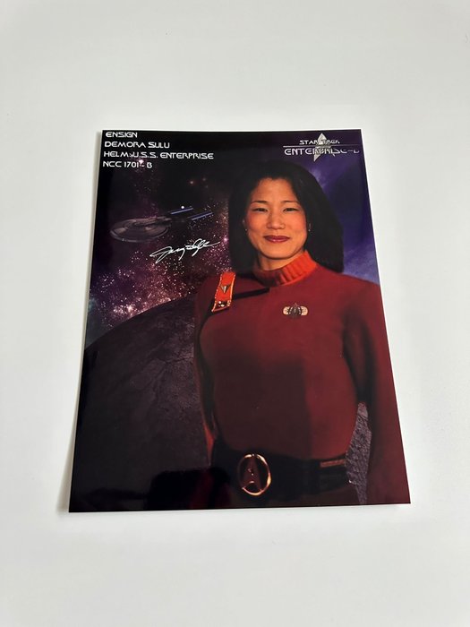Star Trek - Signed by Jaqueline Kim
