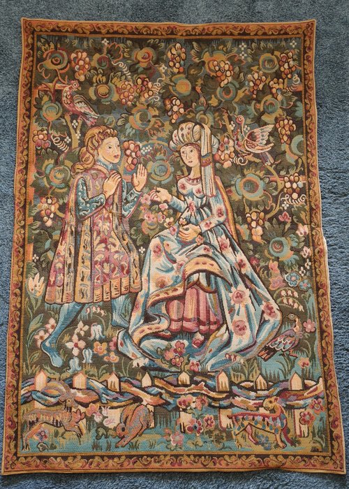  (1) 提花编织挂毯 - 挂毯