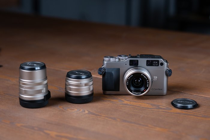 Contax G1 + Carl Zeiss 28mm + 45mm + 90mm | Rangefinder søgerkamera