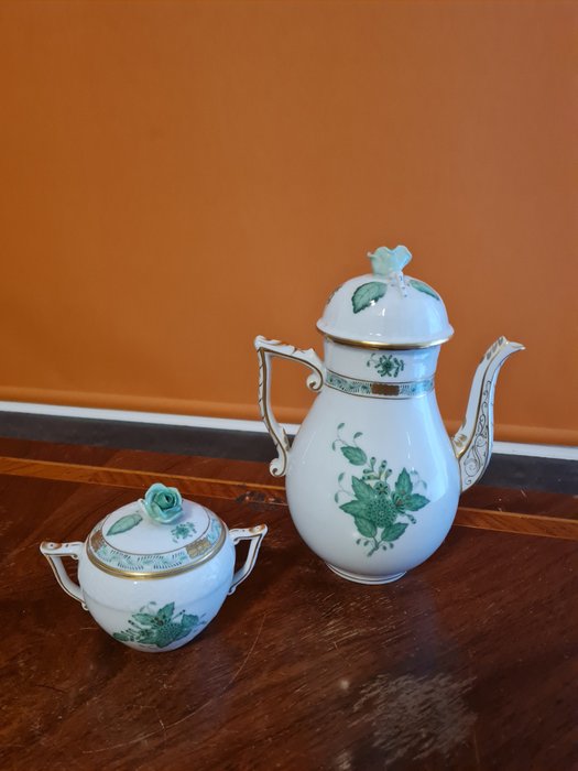 Herend - Coffee set (2) - Apponyi - Porcelain