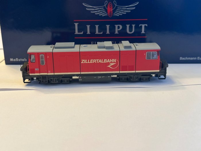 Liliput H0e轨 - 142100 - 柴油内燃机车 (1) - D 75 BB-SE - Zillertalbahn