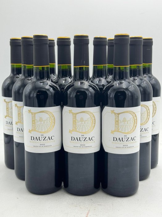 2022 D de Dauzac - 波尔多 - 12 Bottles (0.75L)