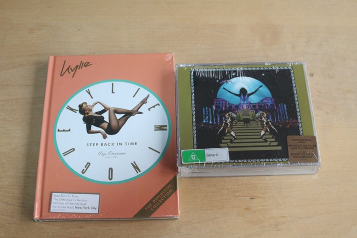 Kylie Minogue - Step Back in Time 2CD + Live in London 2CD+DVD - Multiple titles - CD collection - 2011