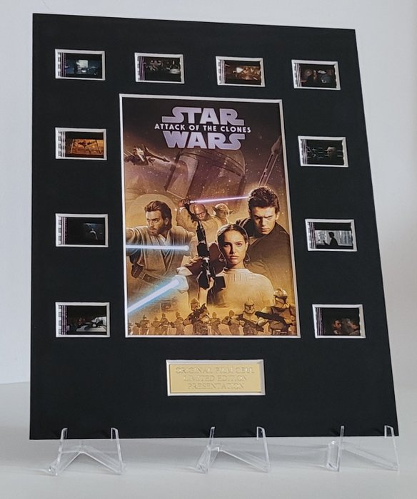 Star Wars Episode II: Attack of the Clones - Framed Film Cell Display with COA