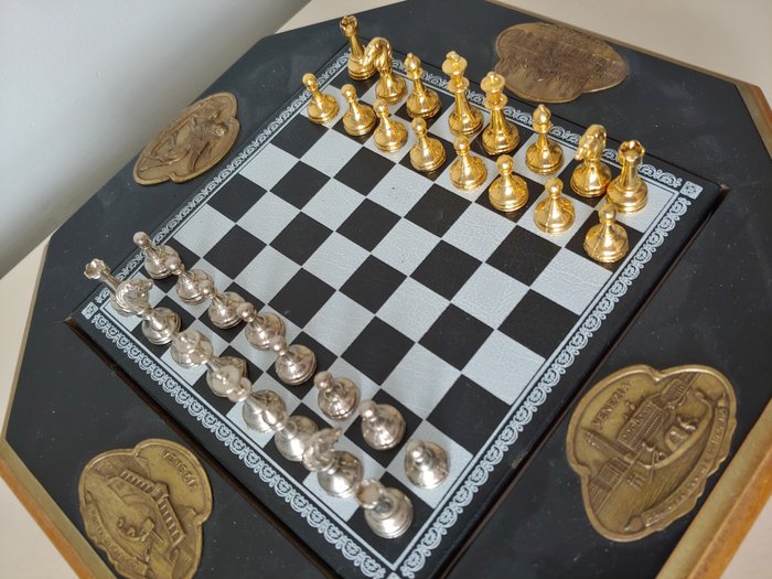 Venetiaans Schaakspel - Tabuleiro de xadrez