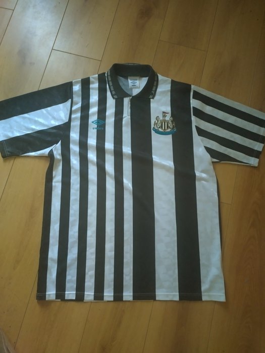 Newcastle - Engelsk fotballiga - 1991 - Jersey 