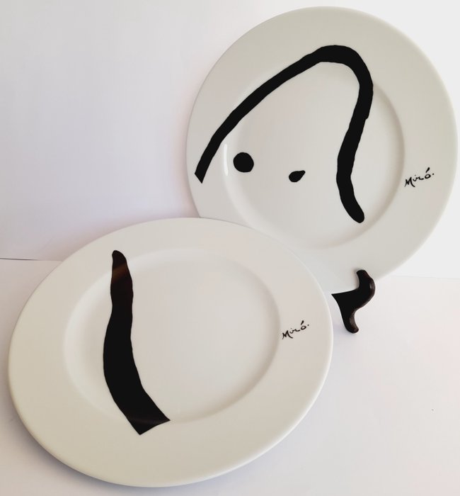 XL Arte Joan MIRO - Plate (2) - Porcelain