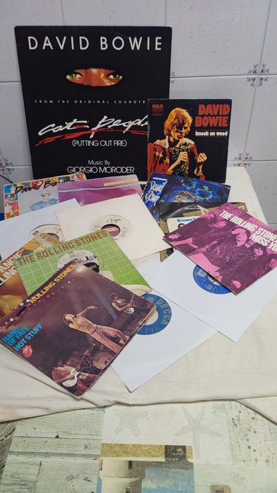 David Bowie, Rolling Stones - Múltiples títulos - EP - 1966