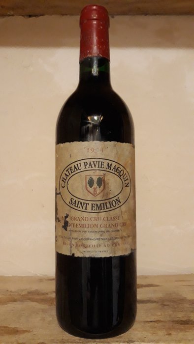 1994 Château Pavie Macquin - Famille Corre-Macquin - 聖埃美隆 1er Grand Cru Classé B - 1 Bottle (0.75L)