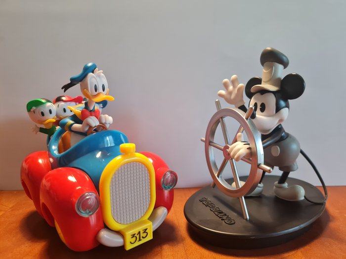 Donald Duck, Mickey Mouse - 2 Figure - Disney Italia
