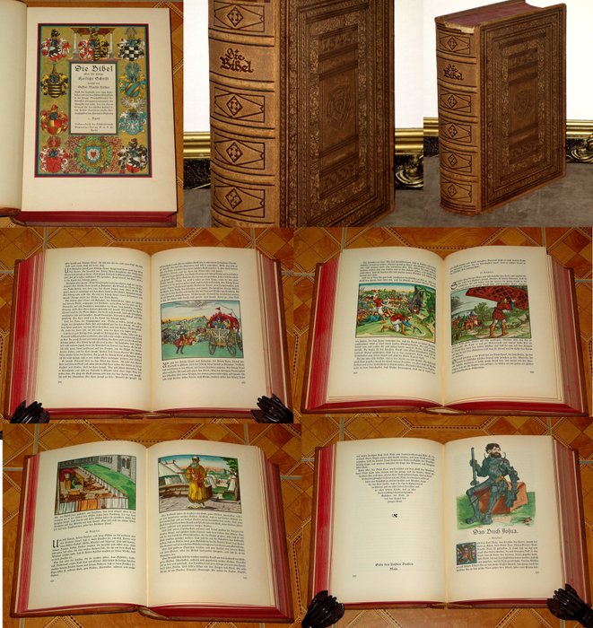 Dr. Martin Luther, Faksimile - Cranach Bibel; Wegweiser Verlag - Prachtausgabe Altes Testament - 1521-1550