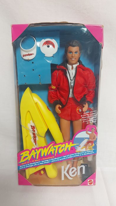 Mattel  - Muñeca Barbie Baywatch Lifeguard Ken - 1990-2000 - Italia