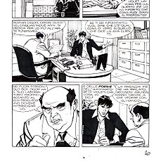 Mari, Nicola - 1 Original page - Dylan Dog Gigante #17 - La statua di carne - 2008 Comic Art