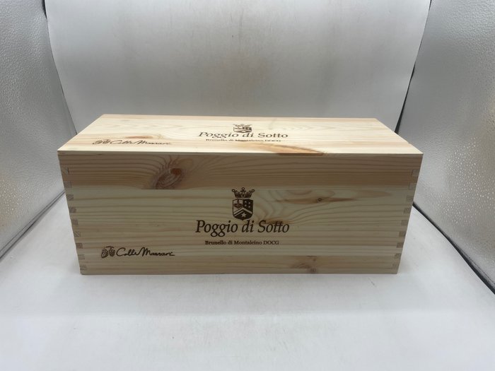 2018 Poggio Di Sotto - 蒙達奇諾·布魯奈羅 DOCG - 1 Double magnum(波爾多)/ Jeroboam(勃艮第) 四個標準瓶 (3L)