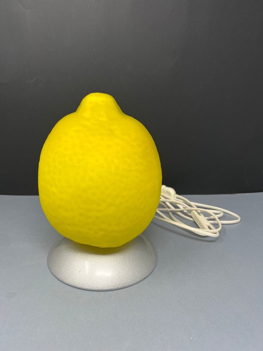 Ikea - Tischlampe - Zitrone - Glas, Metall