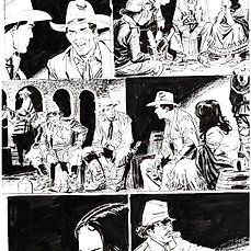 Brindisi, Bruno - 3 Original page - Tex Willer #41 - I guerriglieri di Juan Cortina - 2022 Comic Art