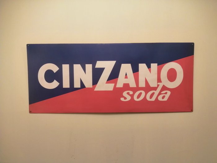 Cinzano - Markedsføringstegn (1) - cinzano - Jern (støpt/smittet)