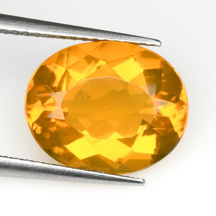 没有保留价 橙色 火蛋白石  - 3.48 ct - 国际宝石研究院（IGI）