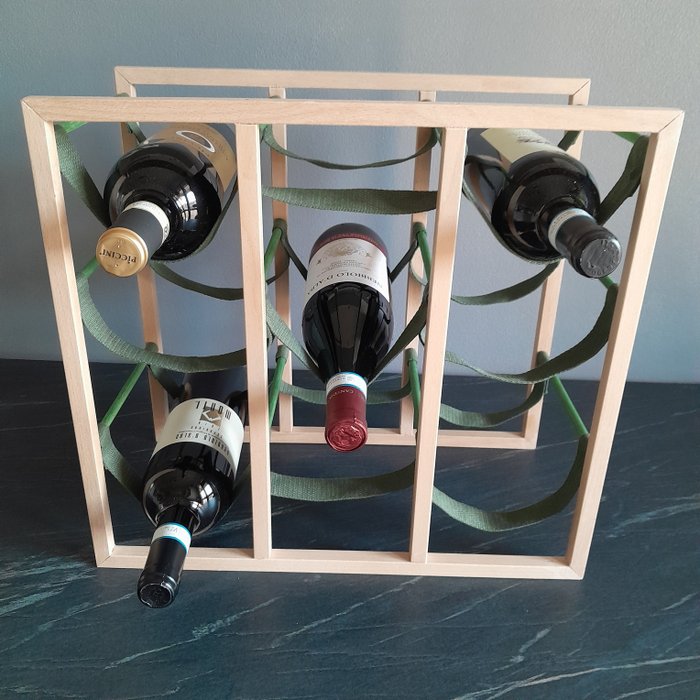 alfredo  confalonieri - jil shon - Suport sticle de vin (1) - suport sticle pentru casa - Fag