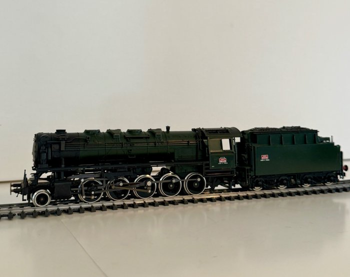 Jouef H0 - 8265 - Dampflokomotive mit Tender (1) - 150-X29 „Audun der Römer“ - SNCF