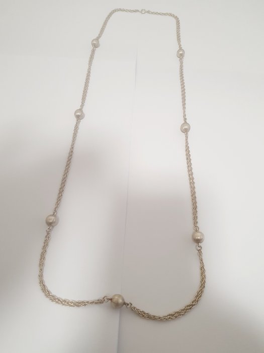 Ohne Mindestpreis - Halskette Silber, 835 