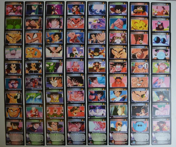 Pokémon - 188 Mixed collection - Limited Edition - DragonBall Z Saiyan Saga Limited Ed. Incomplete Common Uncommon Rare Set 1-246 - Saiyan Saga