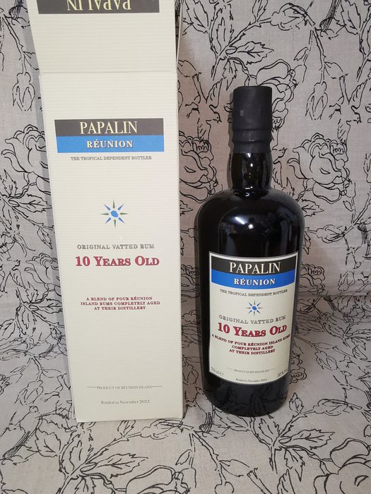 Papalin 10 years old Velier - Reunion Rum - 70cl