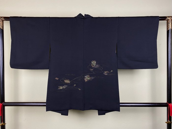 Kimono - Silkki - Japani  (Ei pohjahintaa)
