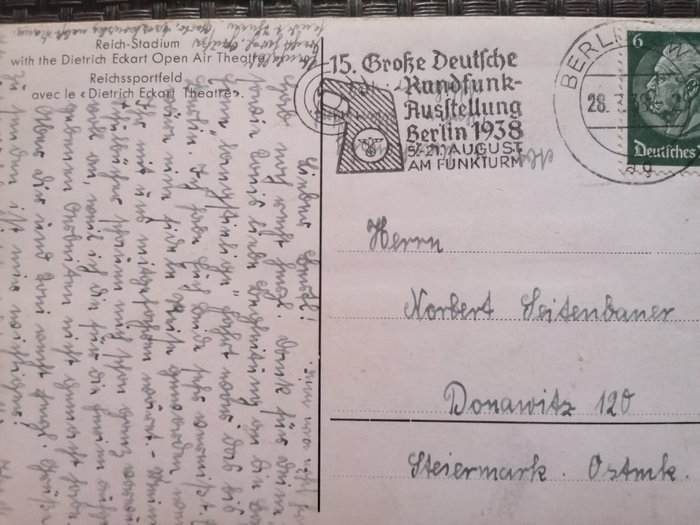 Cartes postales, scrapbook, documents 35 pièces - Carte postale (35) - 1933-1943