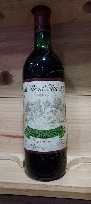 1964 La Rioja Alta, Reserva 904 - Rioja Gran Reserva - 1 Fles (0,75 liter)