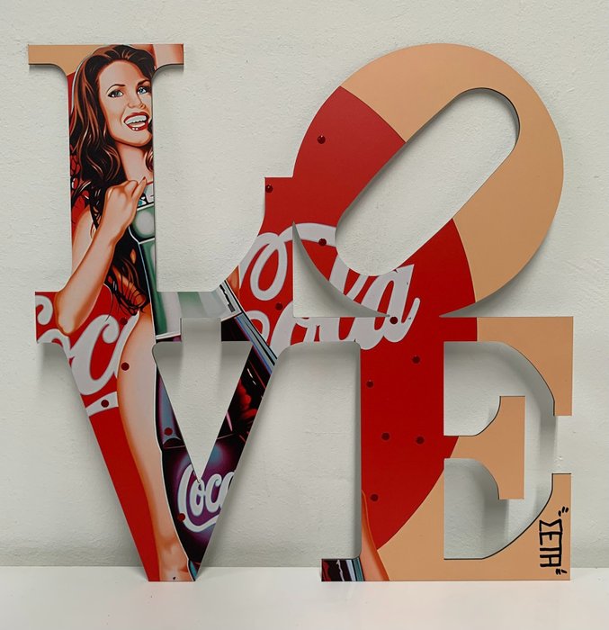 Meta Pop (1990) - Love Mel Ramos/ Coca Cola nude, from: The Pop Art Icon's series