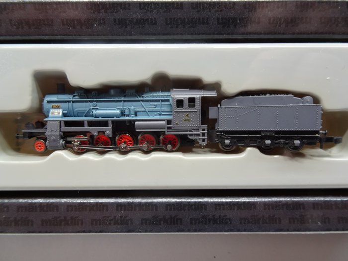 Märklin Z - 88120 - Dampflokomotive mit Tender (1) - BR 58 - DB