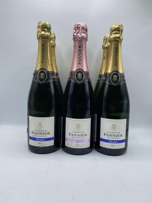 Pannier, Champagne Tradition - Σαμπάνια Brut - 6 Bottles (0.75L)