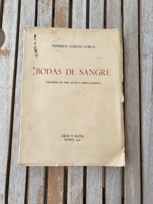 Federico García Lorca - Bodas de sangre (First edition. First impression) - 1935