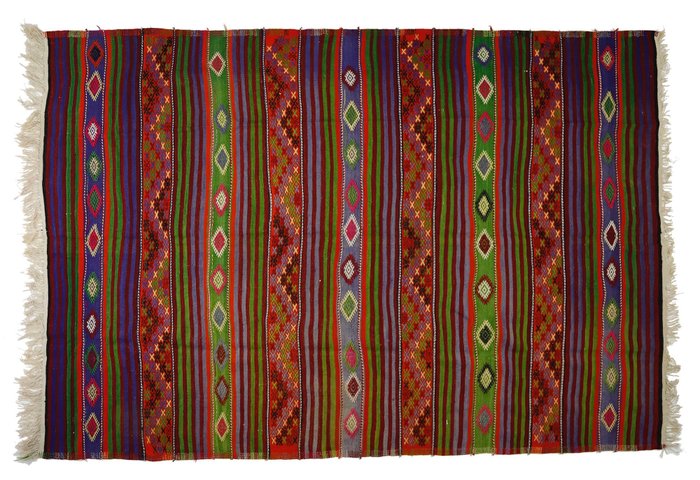 Usak - 凯利姆平织地毯 - 316 cm - 201 cm