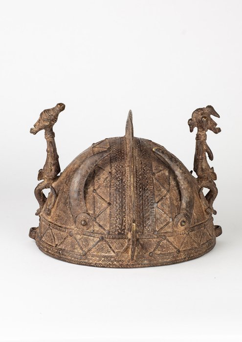 塞努福青铜头盔 - Senufo - 象牙海岸