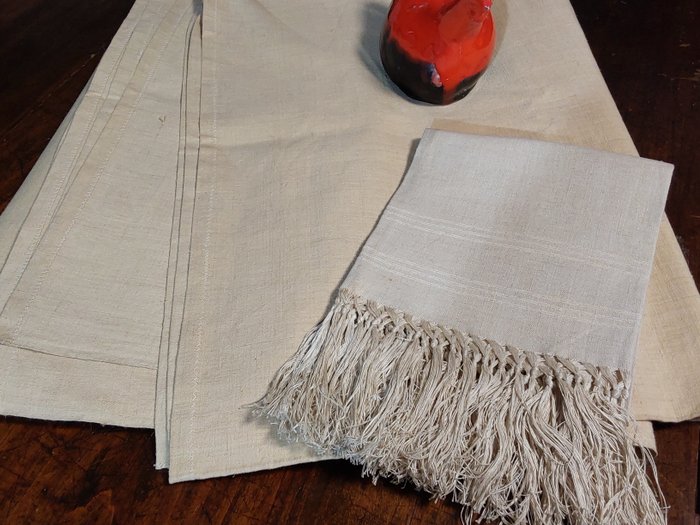  (2) 麻床單和毛巾 - 床單 - 260 cm - 290 cm
