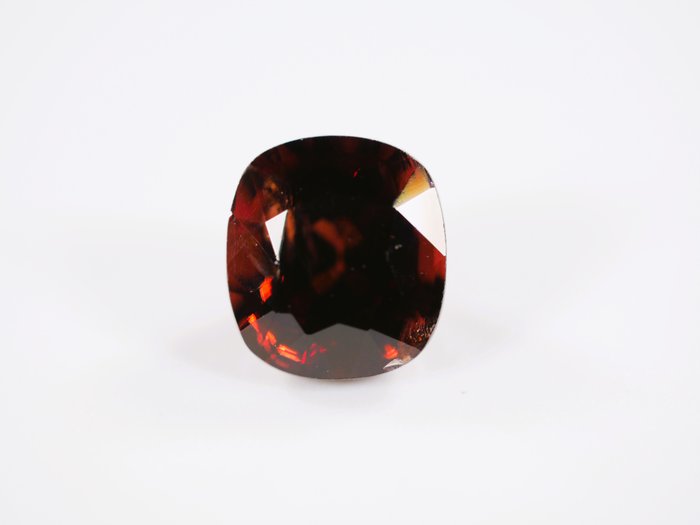 1 pcs No Reserve - Deep Orangy Red Spinell - 1.21 ct