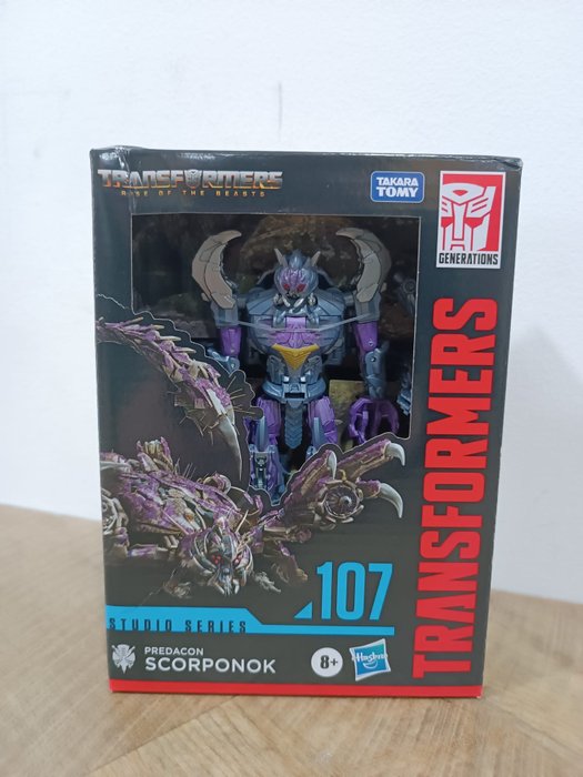 Hasbro  - Action-Figur Transformers - Premium Edition Predacon Scorponok (never opened)