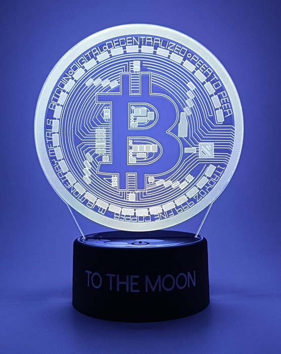 AMA (1985) x Bitcoin - Custom series - " Bitcoin to the Moon "