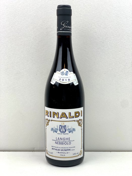 2018 Giuseppe Rinaldi Nebbiolo - Piedmont - 1 Pullo (0.75L)