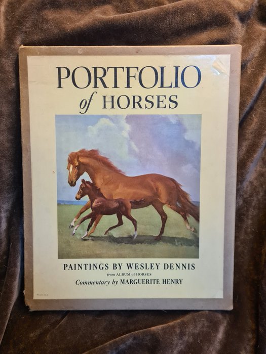 Wesley Dennis - A Portfolio of Horses