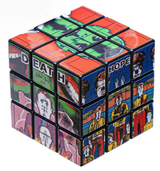 Gilbert & George (XX-XXI) - Gilbert & George’s Rubik’s Cube (2023)
