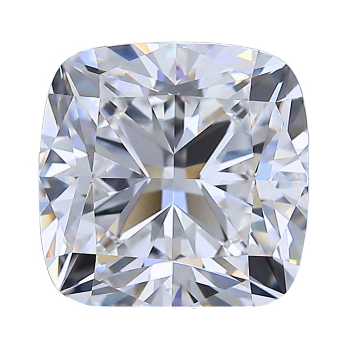 1 pcs 鑽石 - 2.01 ct - 枕形, GIA 證書 - 2487409427 - D (無色) - VVS2